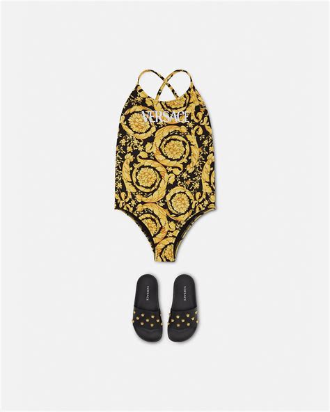 Versace Swimsuit Costume Mare Barocco size L 